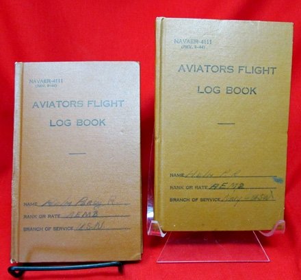  US Post WWII Navy Flight Log Books Set 1946 — image 2