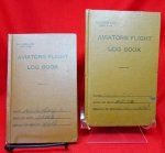 US Post WWII Navy Flight Log Books Set 1946