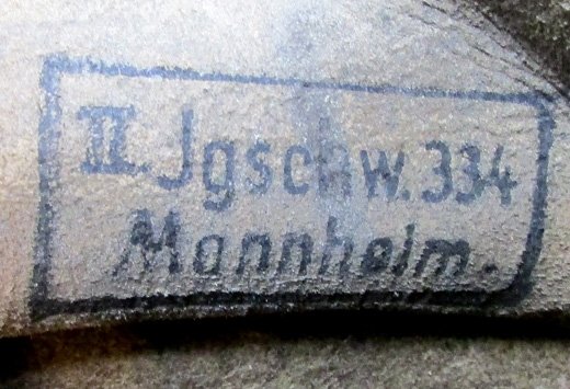  German WWII Luftwaffe Drooptail Eagle M1935, Double Decal Helmet Q64, Unit Marked JG334, Plus 3 Volume Set JG 53 'Pik As' — image 8