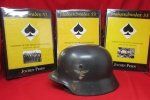 German WWII Luftwaffe Drooptail Eagle M1935, Double Decal Helmet Q64, …
