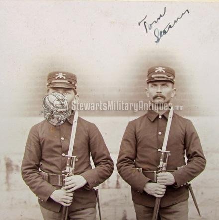  US Spanish American War Cabinet Card Set,30-40 Krag Rifles, 22nd US Inf'y — image 5