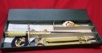 East German Cold War Volksmarine Navy Officers Dagger Set, Boxed