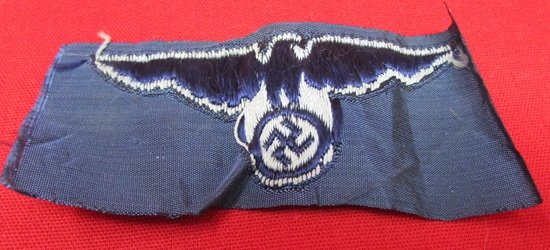  German WWII Reichsbahn Police BeVo Cap Eagle — image 3
