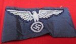 German WWII Reichsbahn Police BeVo Cap Eagle