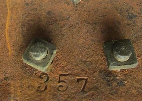  European 19th Century Cuirass Back Plate — image 5