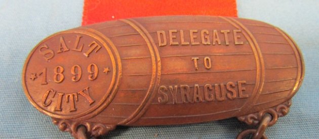  US Post Civil War GAR Delegate Medal, Syracuse NY 1899 — image 3