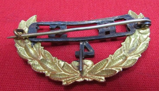  US Ca 1908 US Army Collar Insignia, Recruiting Service 4 — image 3