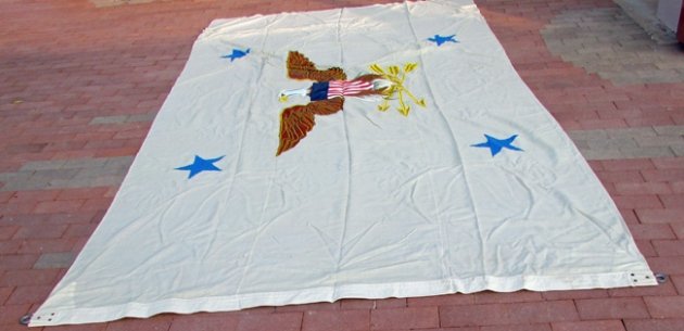  US WWII-Korean War Era, Deputy Secretary of Defense Flag, 6.8 x 12 Feet — image 3