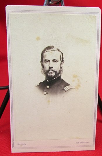  US Civil War CDV, Identified, Van Wyer, Co. F. 131st Rgt NYSV — image 2