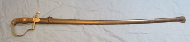  German Imperial Era, Prussian Artillery Officers Sword, Triple Etched, WKC — image 2