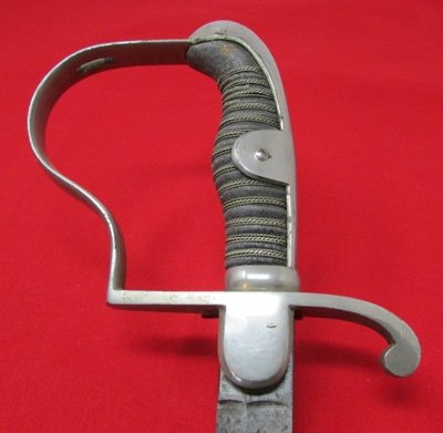  German Imperial Era, Prussian Artillery Officers Sword, Triple Etched, WKC — image 4