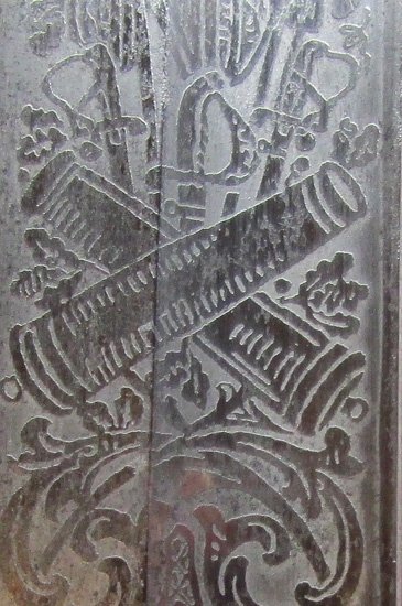  German Imperial Era, Prussian Artillery Officers Sword, Triple Etched, WKC — image 6