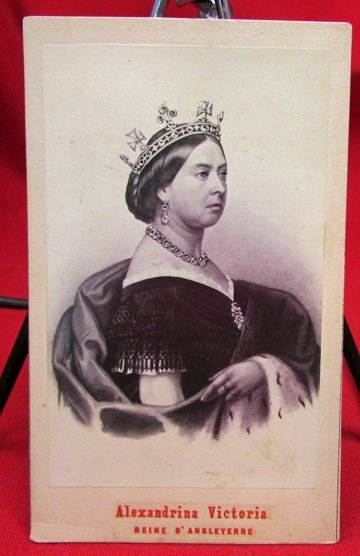  French 19th Century CDV Image, Queen Victoria — image 2