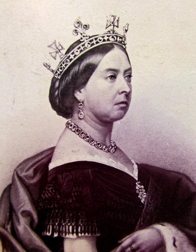  French 19th Century CDV Image, Queen Victoria — image 3