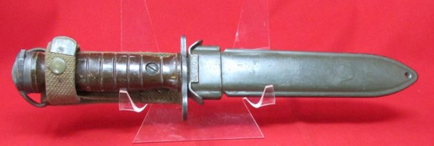  Italian 1950's , US M4 Carbine Bayonet, A.E.T. 1957 — image 2