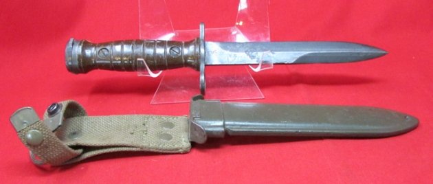  Italian 1950's , US M4 Carbine Bayonet, A.E.T. 1957 — image 3