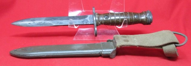 Italian 1950's , US M4 Carbine Bayonet, A.E.T. 1957 — image 7