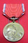 French WWI Verdun Medal and Ribbon