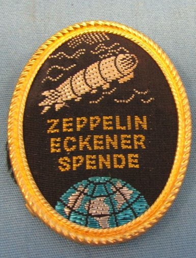  German, 1920's-30's Zeppelin Donation Badge 'Zeppelin Eckener Spende' — image 2