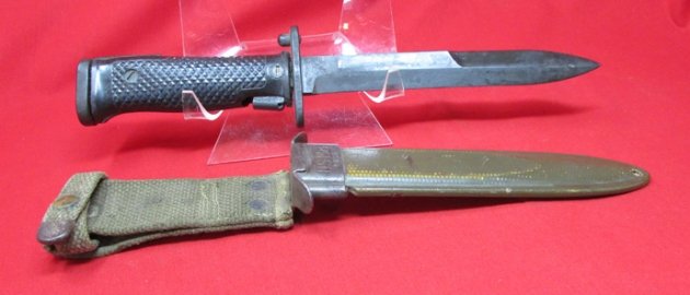  US Korean-Vietnam War M5 Bayonet, Korean Mfg K-M5A1, Garand Bayonet — image 4
