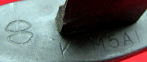  US Korean-Vietnam War M5 Bayonet, Korean Mfg K-M5A1, Garand Bayonet — image 5