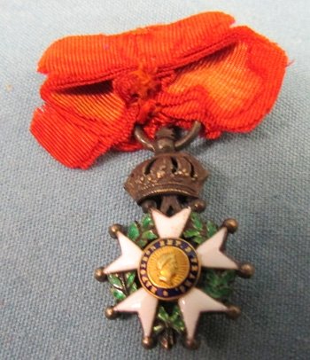  French, 2nd Empire, Miniature Legion of Honor — image 3