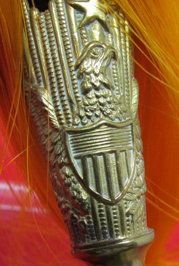  US Indian Wars Cavalry Enlisted Dress Helmet Socket & Plume — image 4