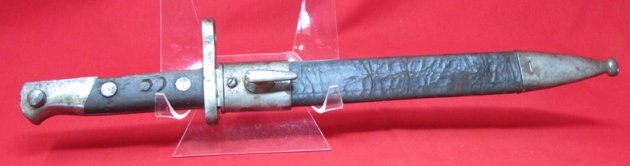  Spanish 1893 Mauser Bayonet, Toledo 1902 — image 2
