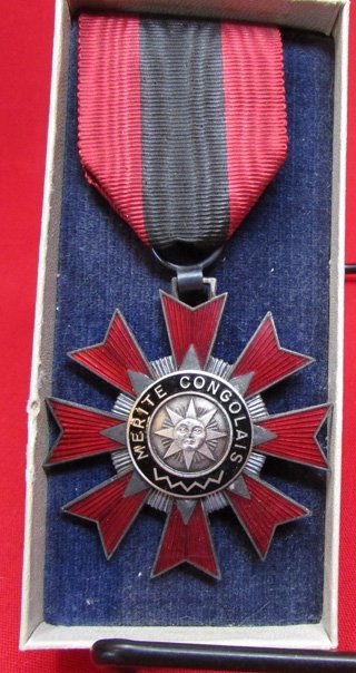  Congolese, Merit Medal, Silver — image 2