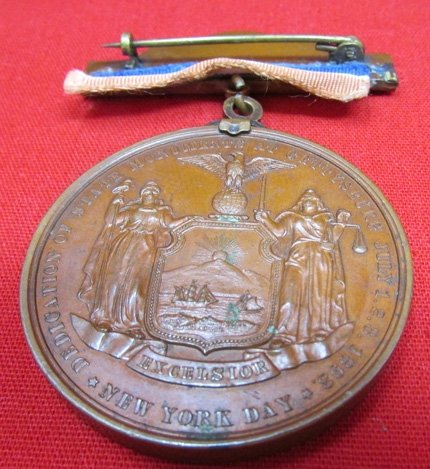 US Post Civil War, Gettysburg Veteran Medal, New York, 1863-1893 — image 6