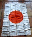 Japanese WWII Signed Silk Flag, Partial Translation, 28 x 40 …