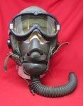 US Late WWII-Korean War, Green Nylon Flight Helmet, Electronics, B8 …