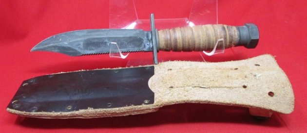  US Vietnam War Era, USAF Pilots Survival Knife, Camillus, 10-1975 — image 4