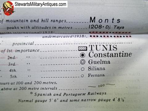  British Korean War RAF Cloth Map, Marseille & Tunis — image 5