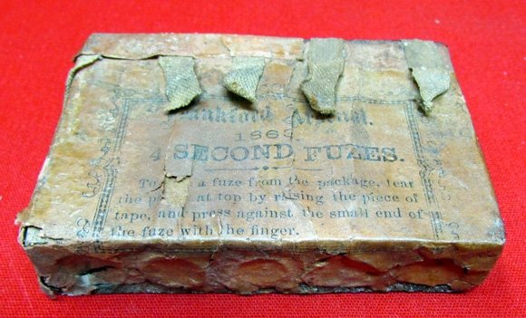  US Civil War 4 Second Fuzes in Original Unopened Box — image 3