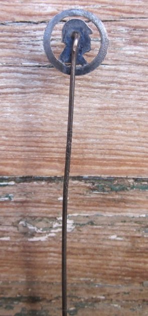  Italian WWII, Mussolini Patriotic Stickpin — image 4