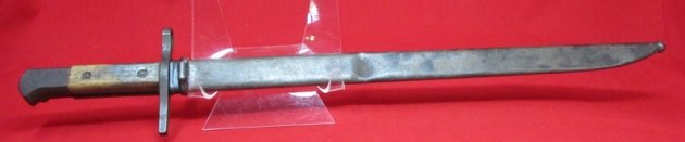  Japanese WWII Type 30 Bayonet and Scabbard, Tokyo Hourglass — image 2
