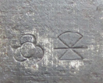  Japanese WWII Type 30 Bayonet and Scabbard, Tokyo Hourglass — image 4