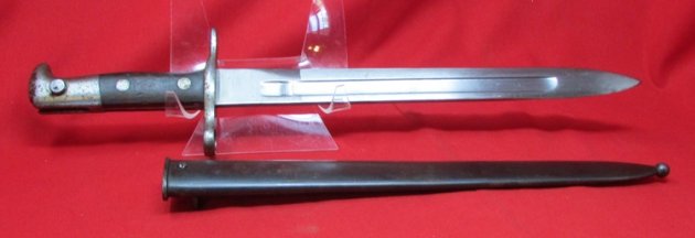  Swiss, M1889 Schmidt-Rubin Rifle Bayonet, Waffenfabrik Neuhausen — image 3