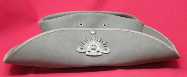  Australian Korean War Era Bush Hat, Royal Australian Regiment, Military Forces — image 2