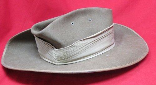  Australian Korean War Era Bush Hat, Royal Australian Regiment, Military Forces — image 4