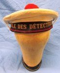 French Post War WWII, Navy Enlisted Hat, Mine Sweeper School