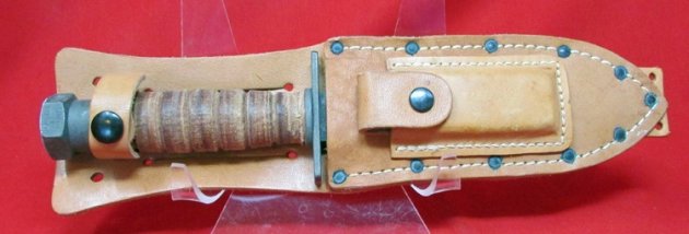  US Vietnam War Era, USAF Pilot's Survival Knife, Camillus Cutlery  1967, Unissued — image 2