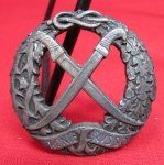 Italian WWII Russian Front Badge, Milan Maker