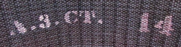  US SAW 45 Cal. 100 Round, Double Loop, Blue Canvas Belt, Mills Mfg. Connecticut NG — image 3