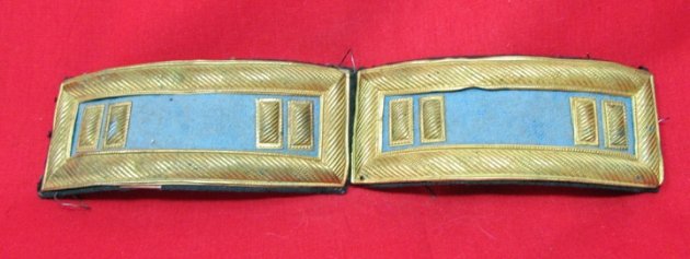 US Civil War Smith's Patent Infantry Captain's Shoulder Straps — image 2
