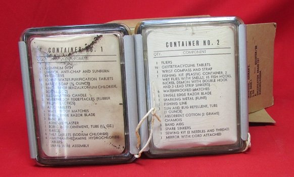  US Vietnam War Airman's Escape and Evasion Survival Kit, 1966 — image 3