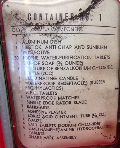  US Vietnam War Airman's Escape and Evasion Survival Kit, 1966 — image 4