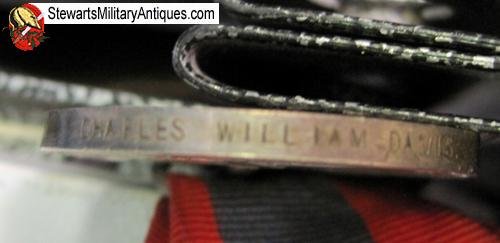  British George V Faithful Service Medal, Named Davis — image 4