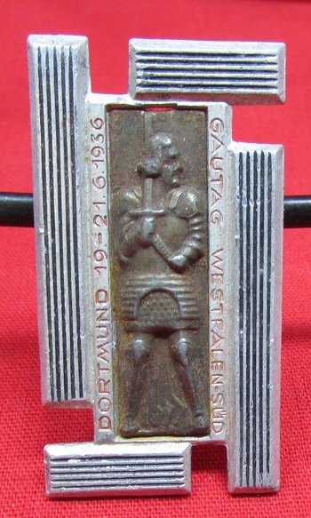  German WWII 1936 Westfalen, Sud-Dortmund Tinnie — image 2